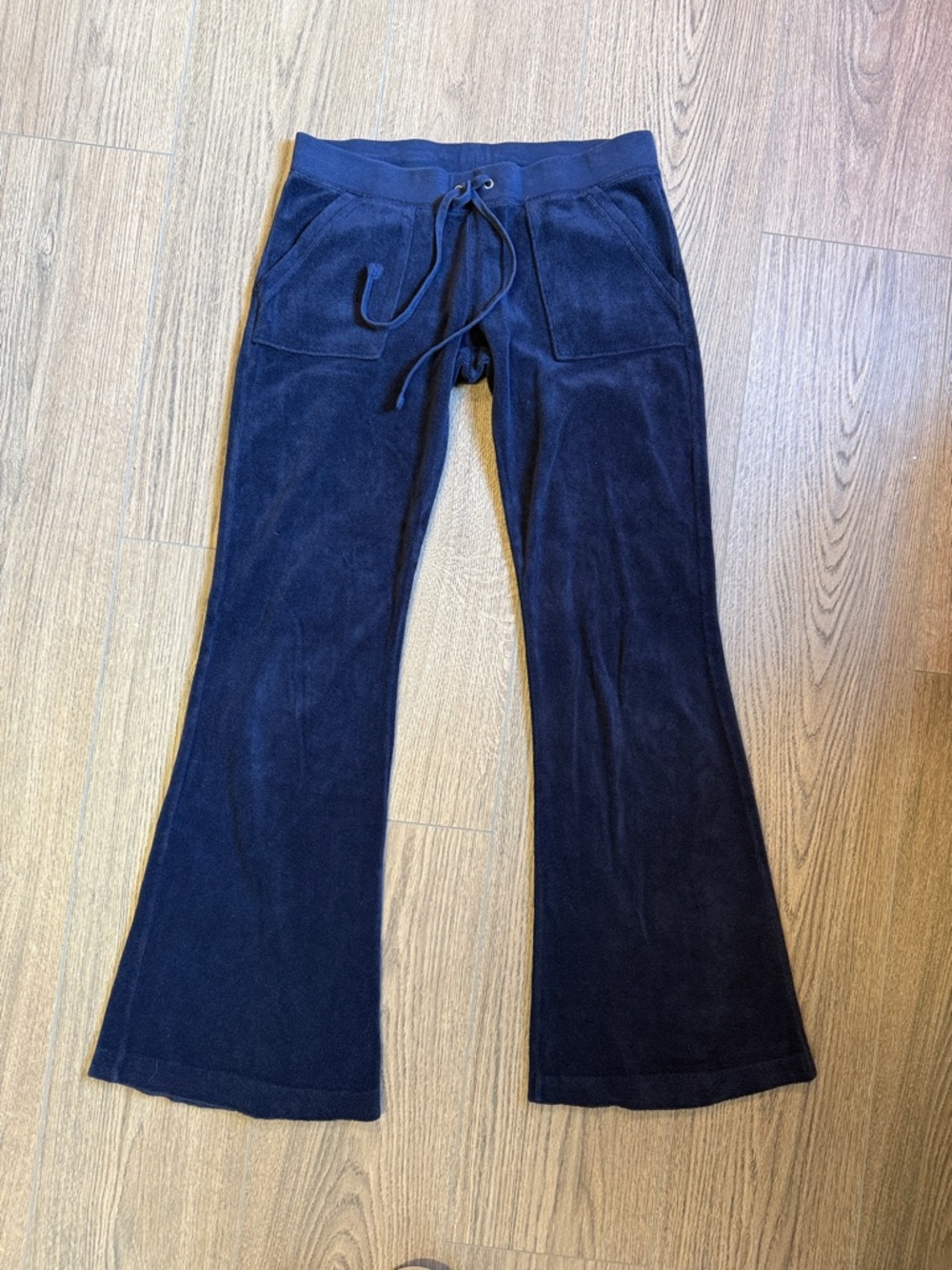 Vintage Y2K Juicy Couture Terry Cloth Flare Joggers